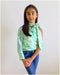 Kaleidoscope Off Shoulder Top